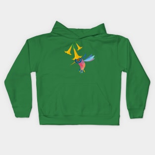 Hummingbird Graphic Kids Hoodie